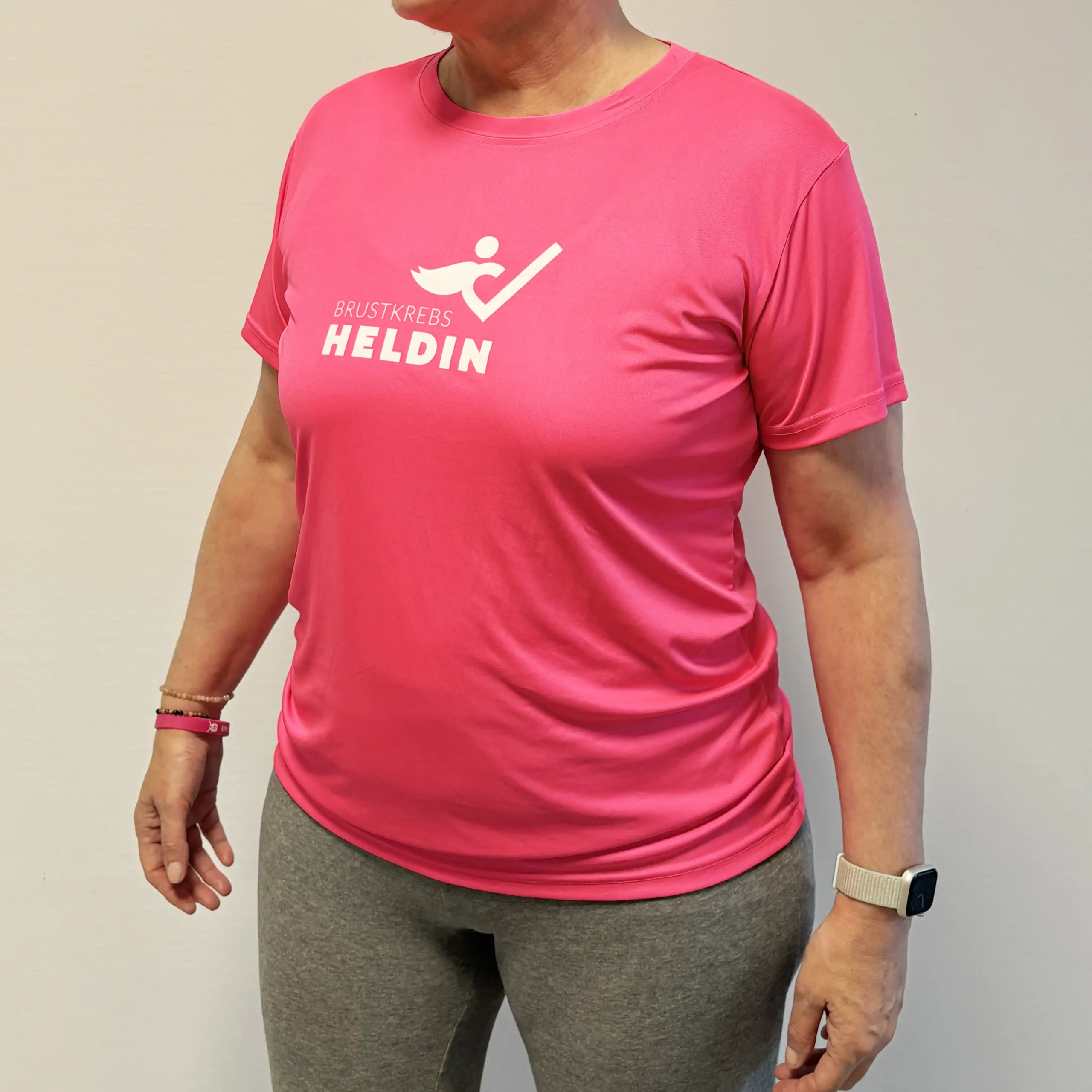 Sportshirt PINK BrustkrebsHeldin